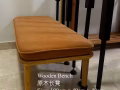 原木长凳